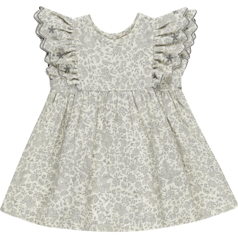 Quincy Mae Alina Dress || Blue Blossom
