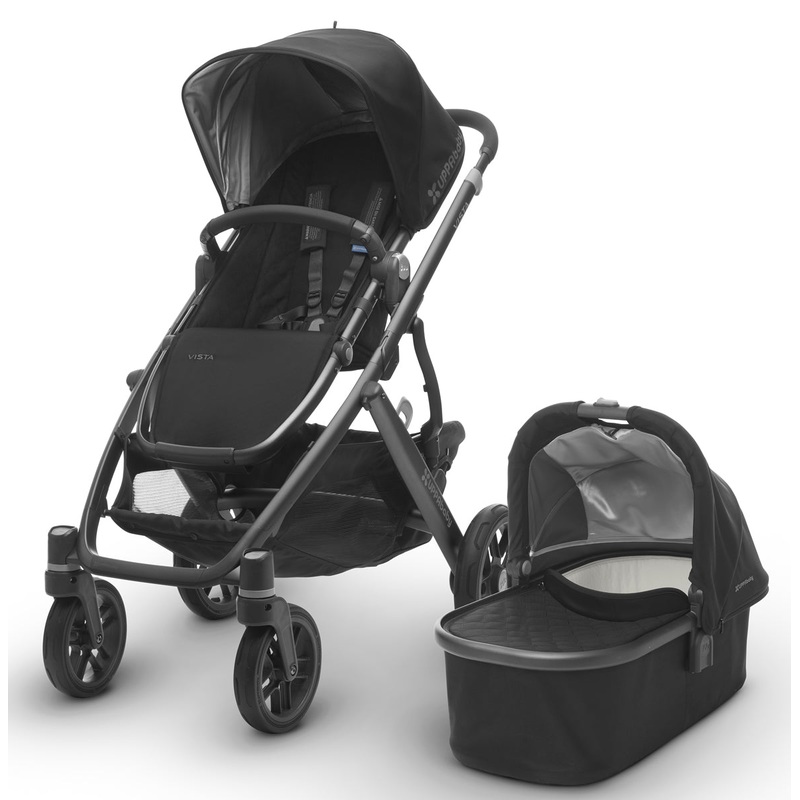 UPPAbaby 2017 VISTA Stroller – Jake (Black/Carbon)