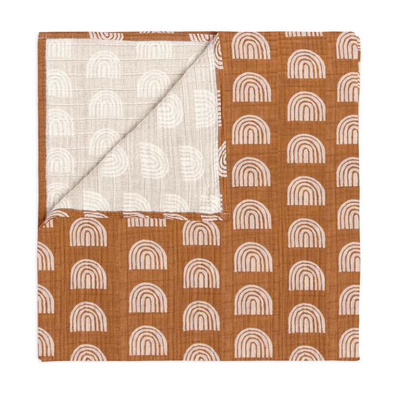 Muslin Swaddle – Rainbow