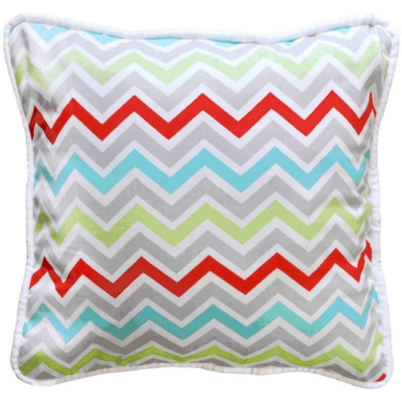New Arrivals Jellybean Parade Throw Pillow – 16 x 16