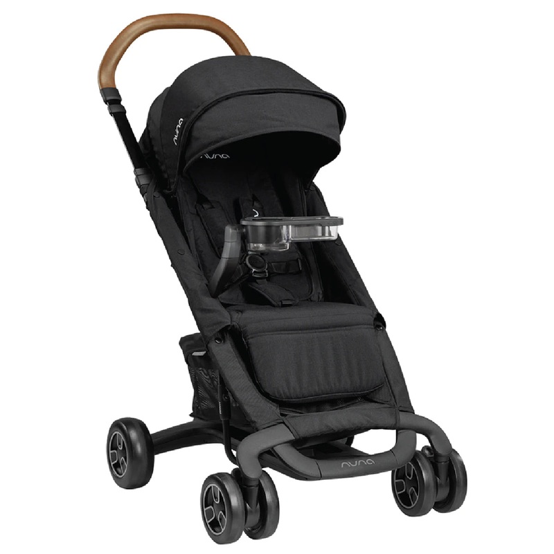 Nuna PEPP Next Compact Stroller with Magnetic Buckle – Caviar