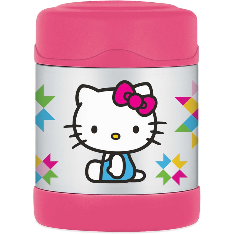 Thermos Funtainer Leak-Proof Stainless Steel Food Jar – 10 Ounce – Hello Kitty