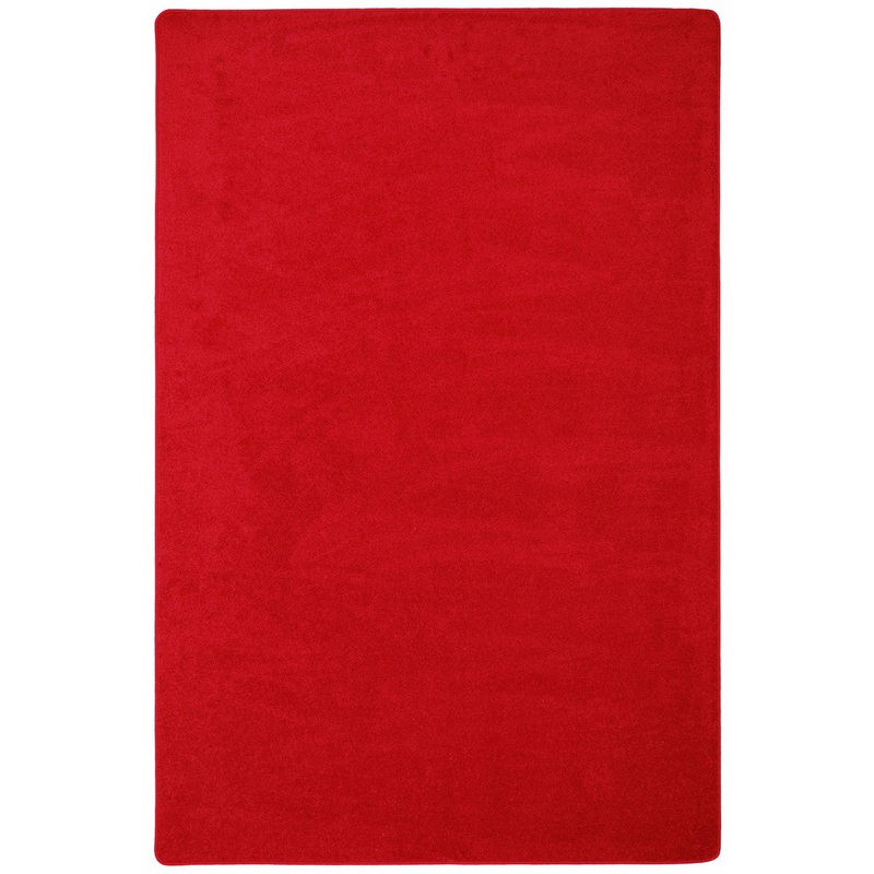 Endurance 6′ x 9′ area rug in color Red