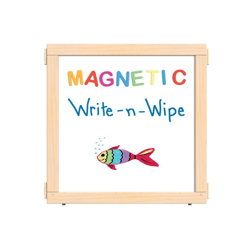 KYDZ Suite Panel – T-height – 24″ Wide – Magnetic Write-n-Wipe