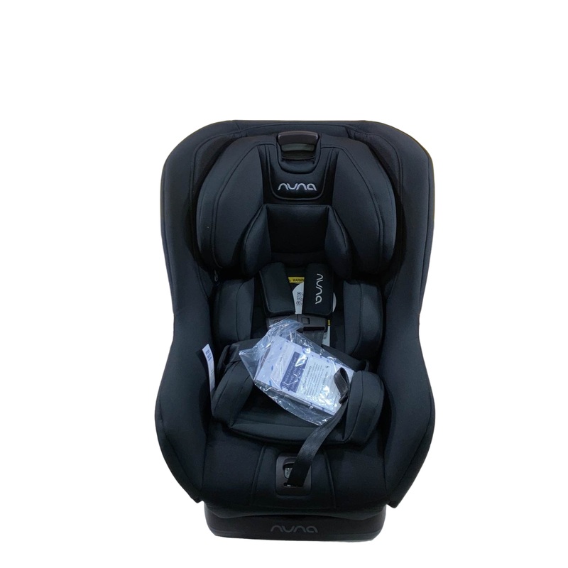 Nuna RAVA Convertible Car Seat, Caviar, 2023
