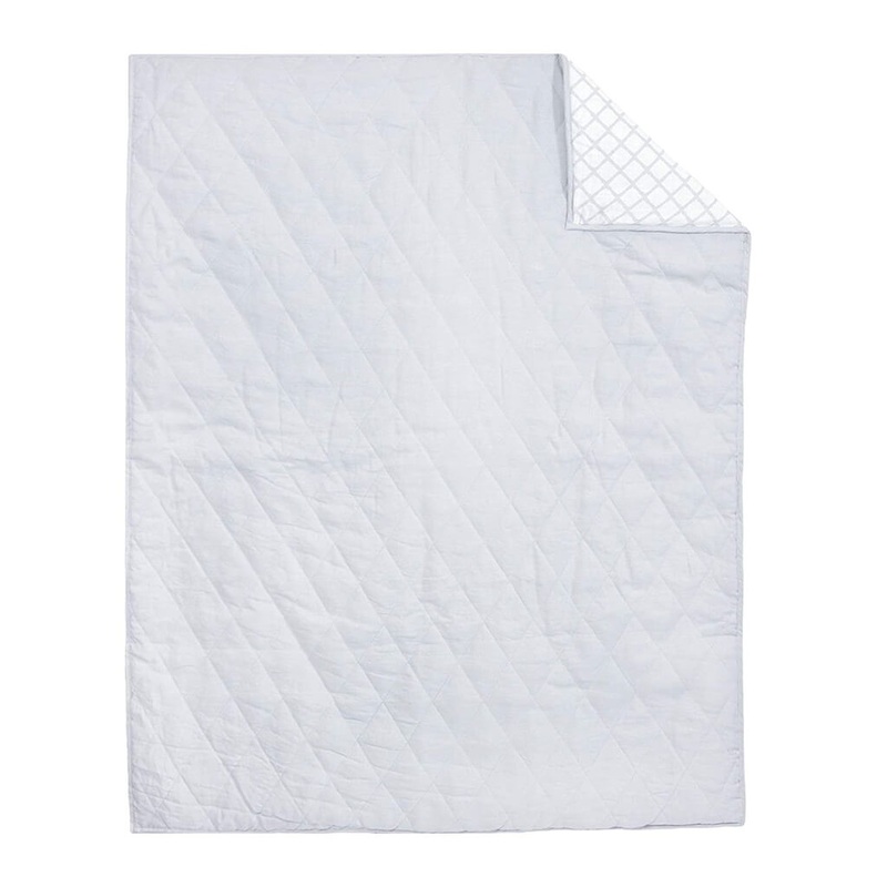Woven Quilt Grey