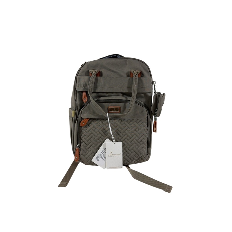 BabbleRoo Diaper Bag Backpack, Khaki, XL Original