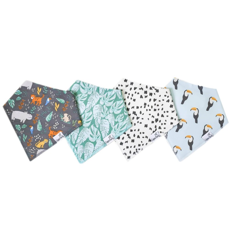 Copper Pearl Baby Bandana Bibs | Bengal