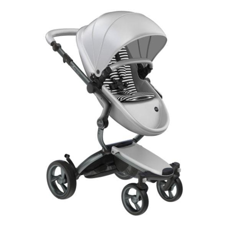 Mima Xari 4G Complete Stroller Graphite Grey/Argento/Black & White