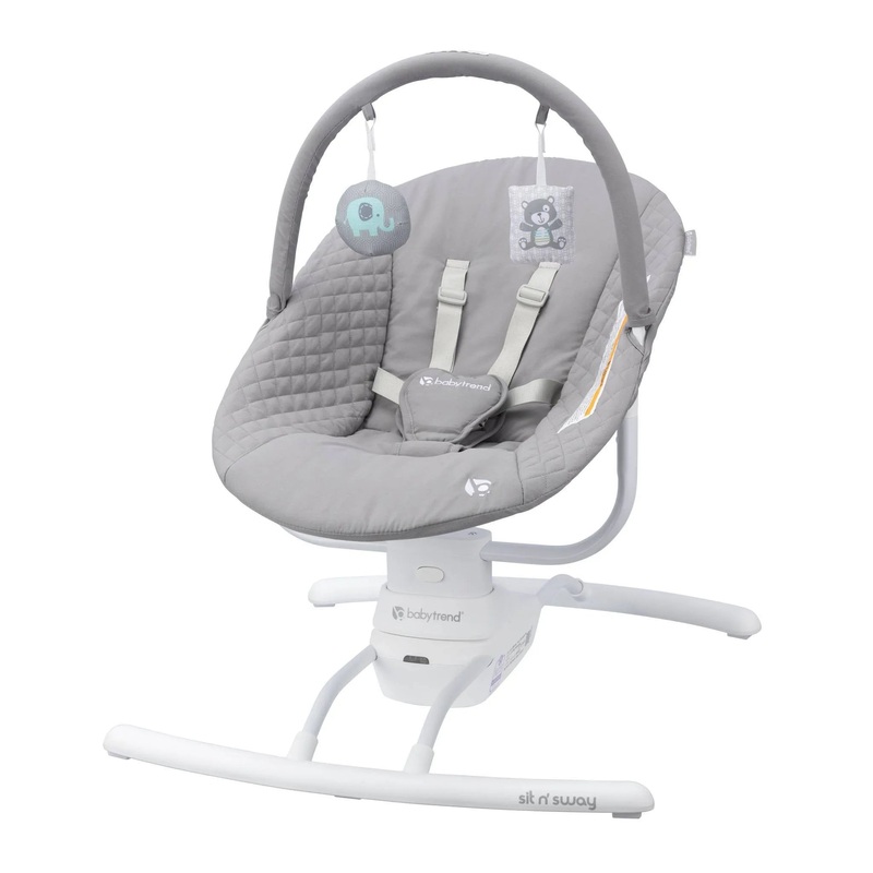 Sit N Sway Portable Baby Swing – Dash Gray (See Description)
