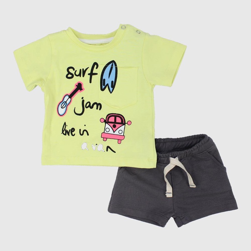 “Surf & Jam” 2-Piece Outfit Set
