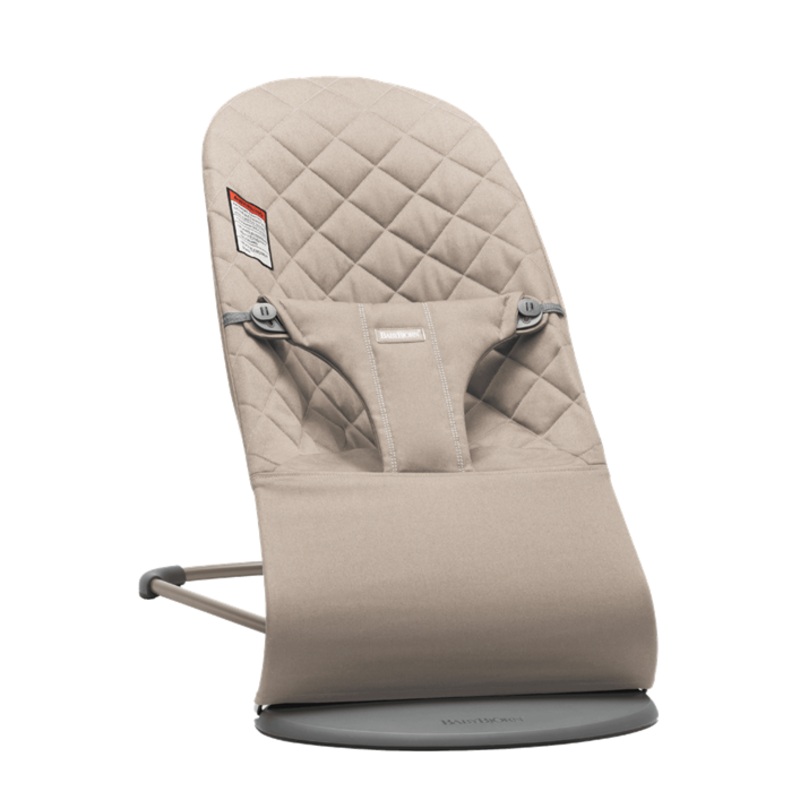 Bouncer Bliss Classic Quilt – Sand Gray