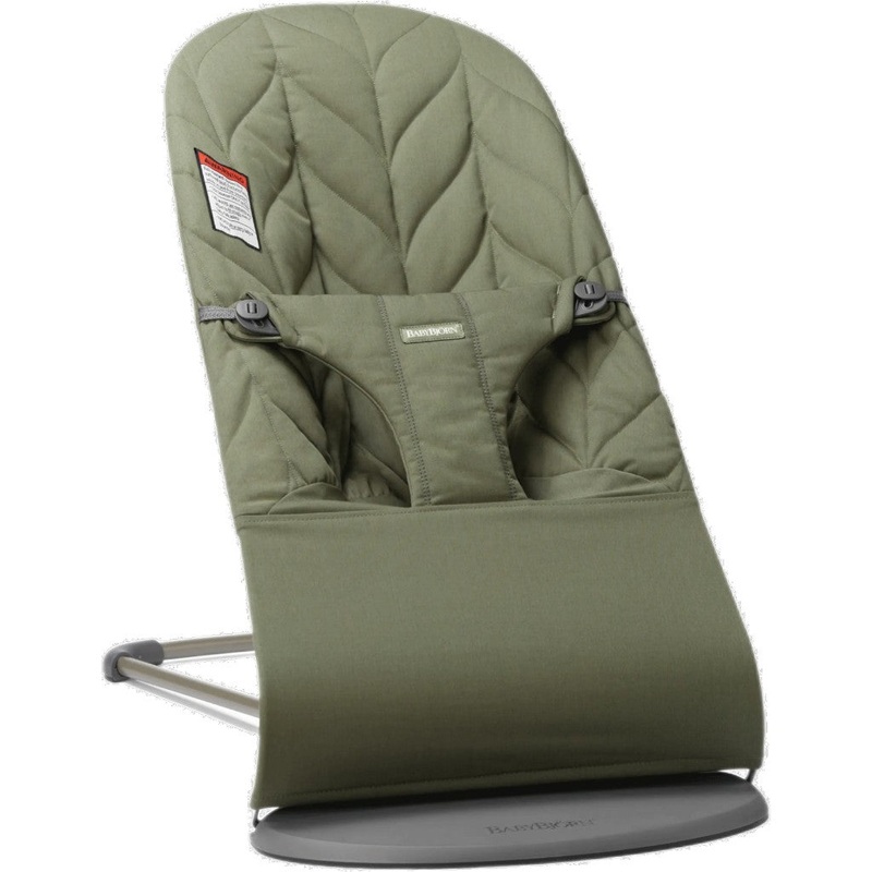 Bouncer Bliss Woven Petal Quilt Dark Green