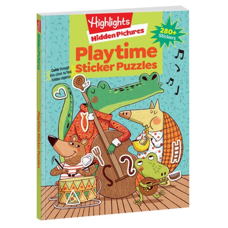 Hidden Pictures Stickers: Playtime Puzzles