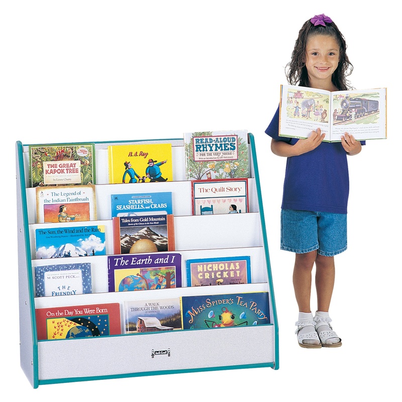 Rainbow Accents Flushback Pick-a-Book Stand – Navy
