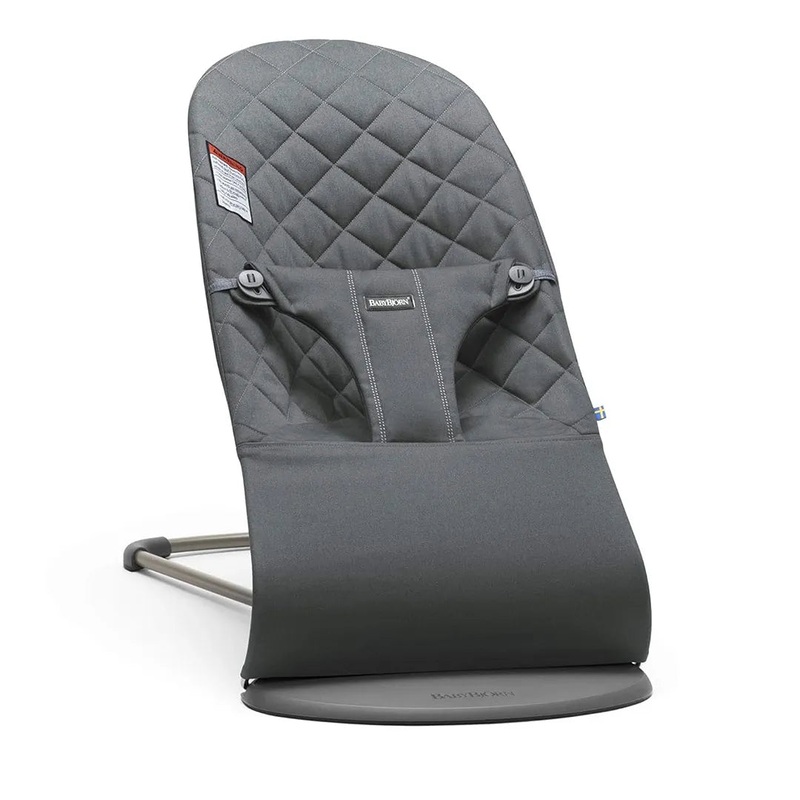 Bouncer Bliss Woven Classic Quilt – Anthracite (See Description)
