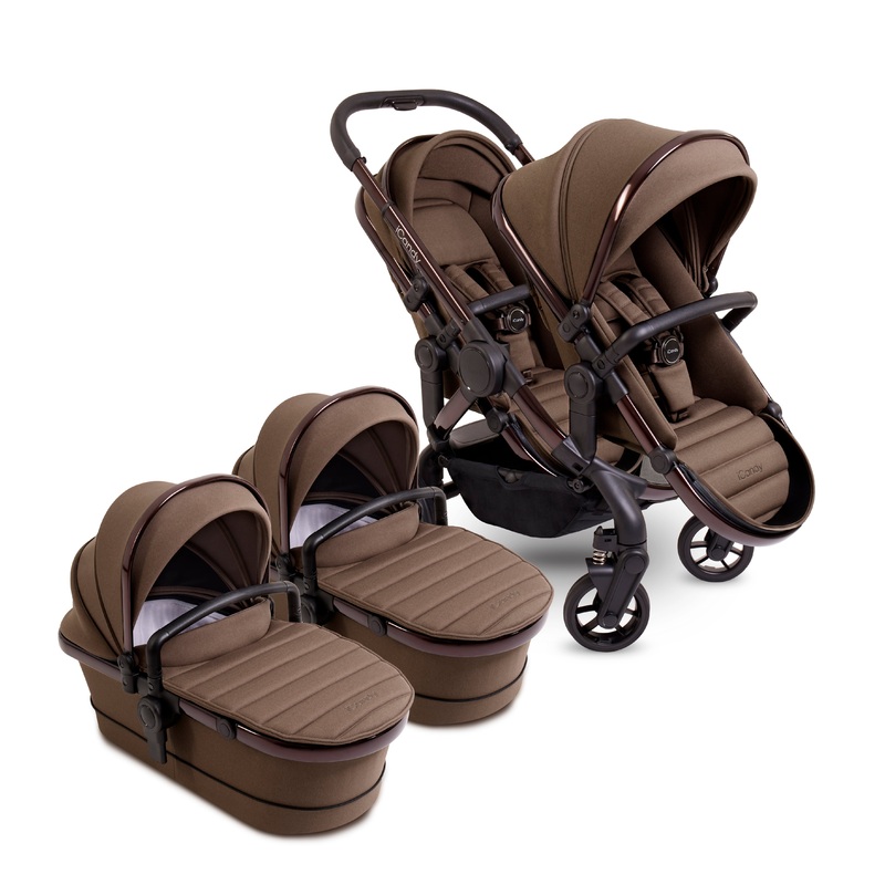 iCandy Peach 7 Pushchair & Carrycot – Twin Bundle – Coco