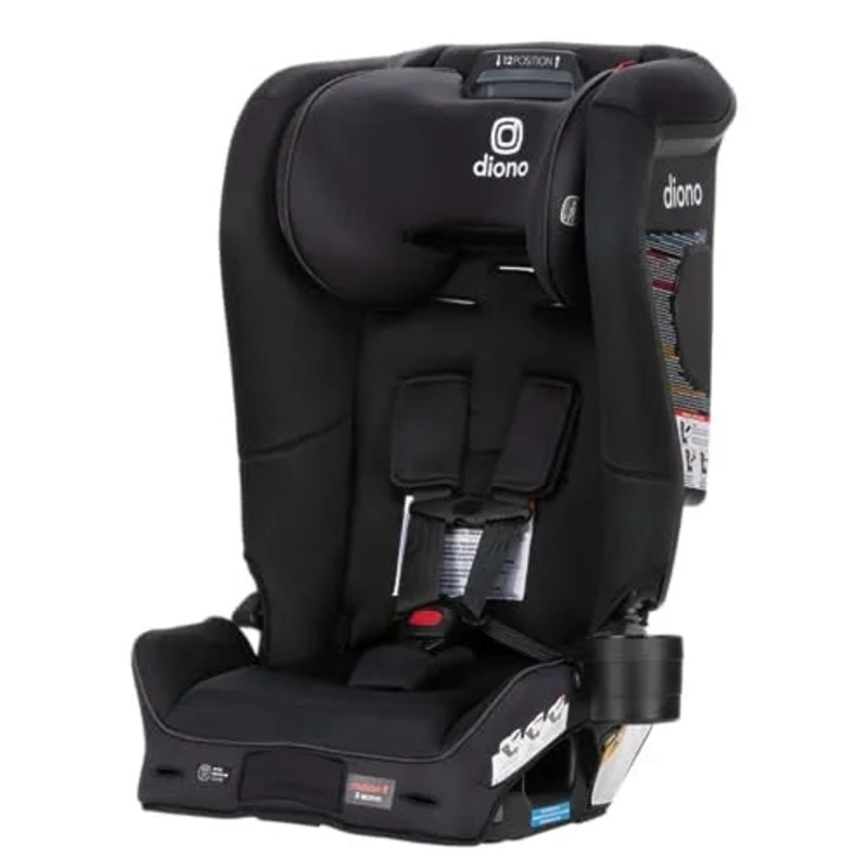 Radian 3R SafePlus All-in-One Convertible Car Seat – Jet Black