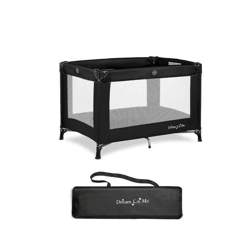 Zodiak Portable Play Yard With Carry Bag – Black