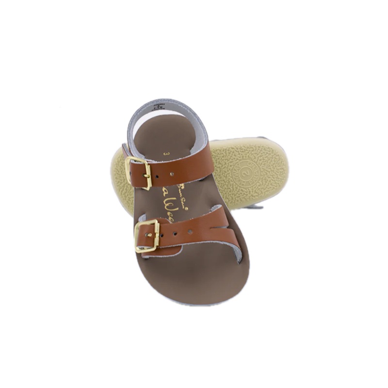 Hoy Shoes Salt Water Sandals – Sun-Sand Sea Wee Tan