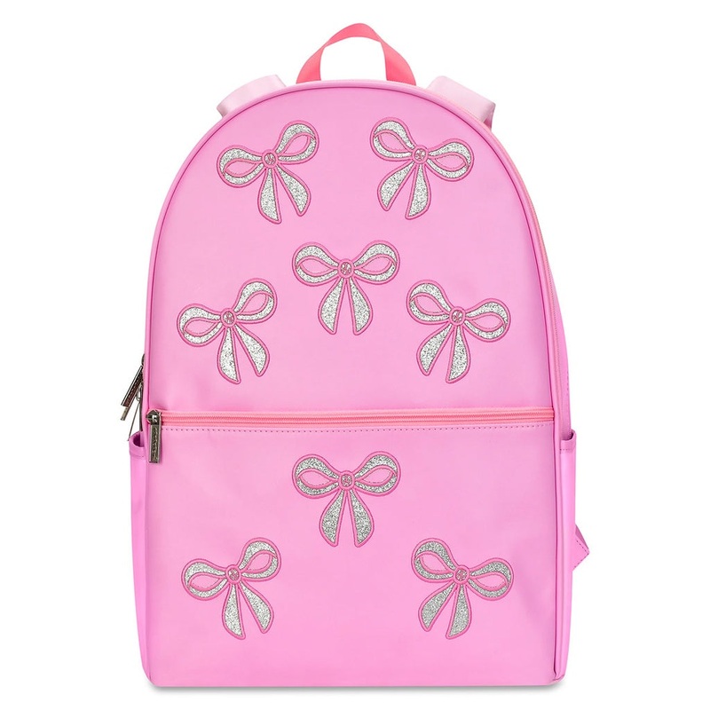 Iscream Pink Glitter Bows Backpack