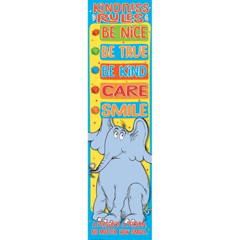 Horton Hears A Who Kindness Rules Vertical Banner