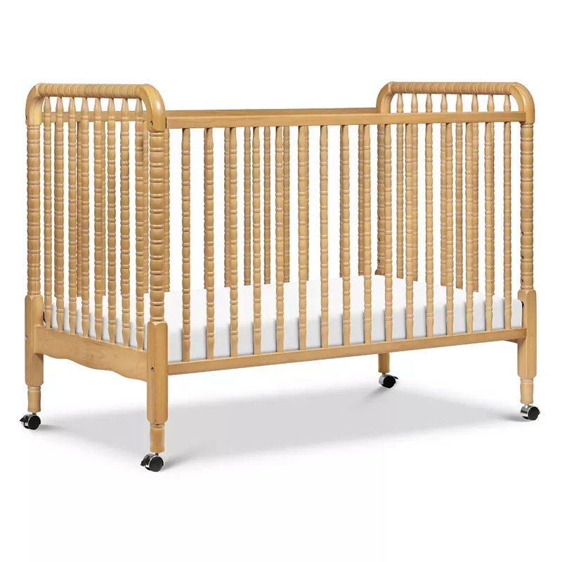 Jenny Lind Stationary Crib – Honey