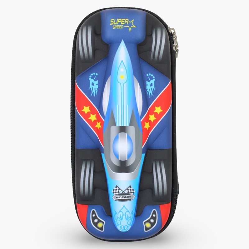 Racing Car Pencil Case – Navy Blue