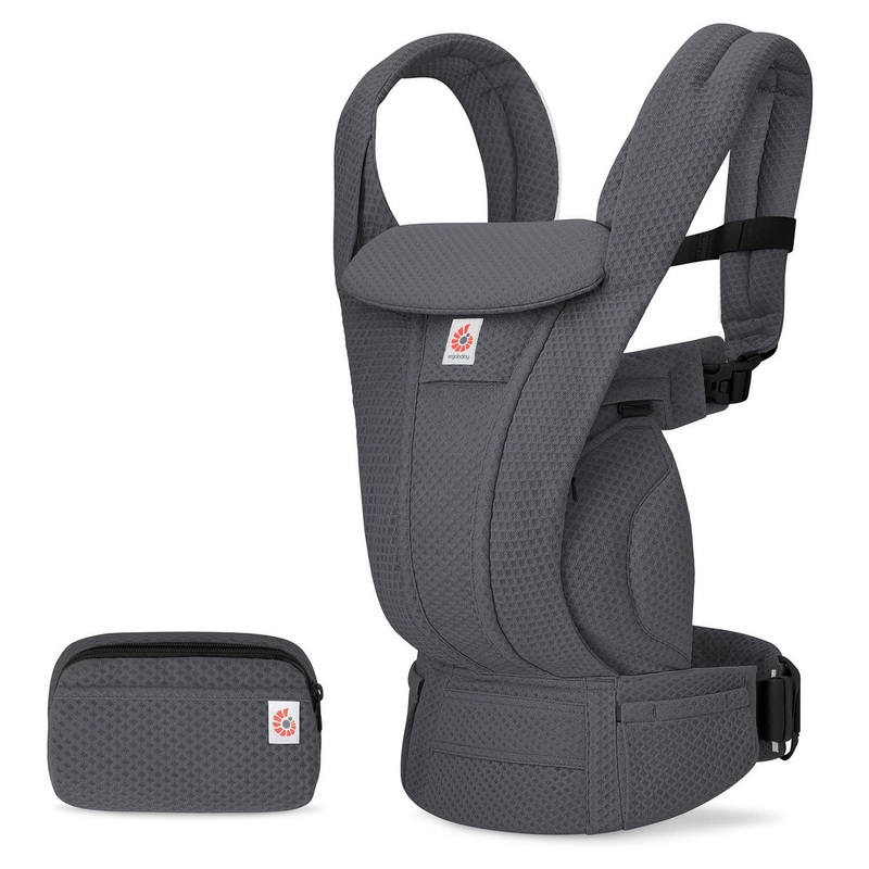 Ergobaby Omni Deluxe Baby Carrier, Mesh – Graphite Grey