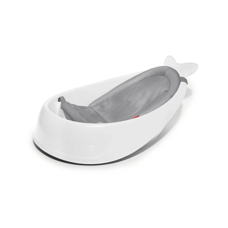 Moby Smart Sling 3-Stage Baby Bath Tub – White (See Description)