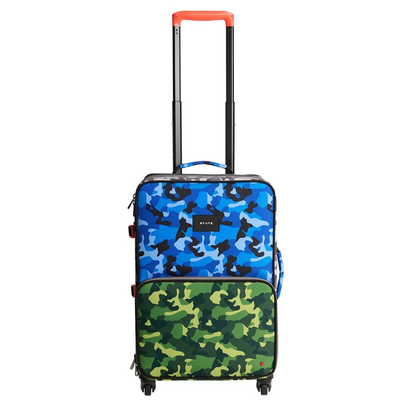 Logan Carry-On Suitcase Mixed Camo