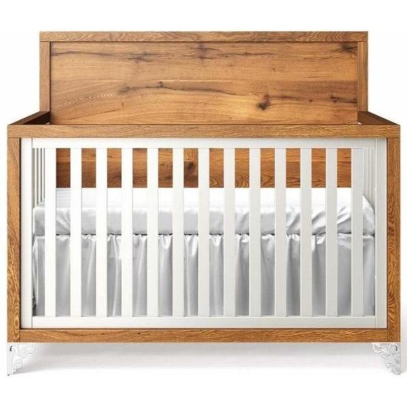 Romina Pandora Convertible Crib (Oak Headboard)