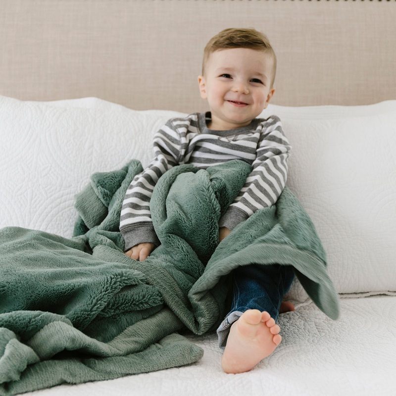 Saranoni Eucalyptus Lush Toddler Blanket