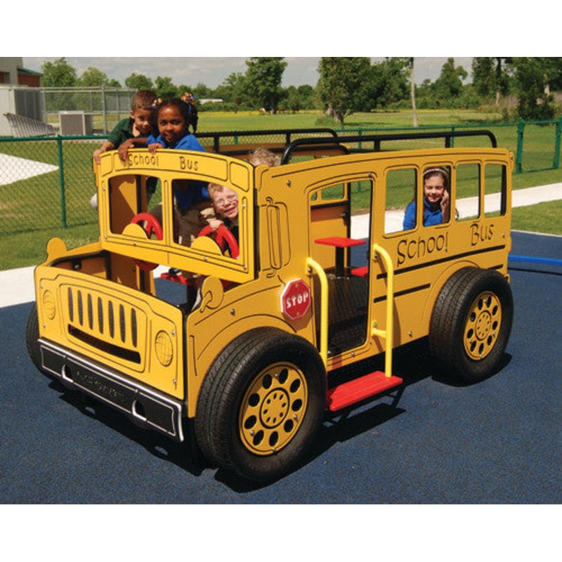 School Bus on Springs