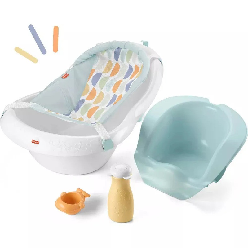 4-in-1 Sling ‘n Seat Tub – White/Blue