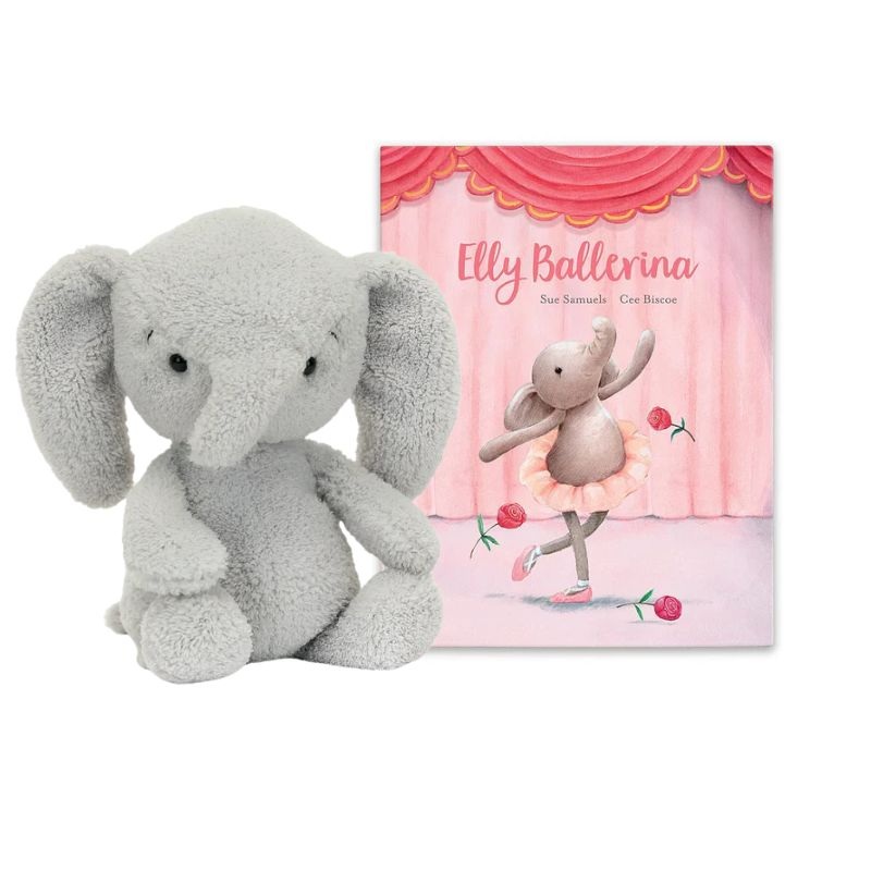 Elly Ballerina Book + Plush Bundle