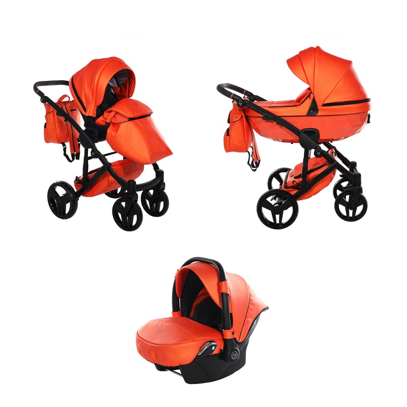 JUNAMA S-CLASS ORANGE – 3IN1 (INCLUDES CAR SEAT)