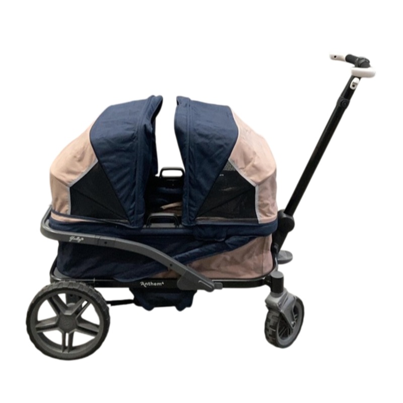 Gladly Family Anthem4 Classic 4 Seater All Terrain Wagon Stroller, Sand and Sea