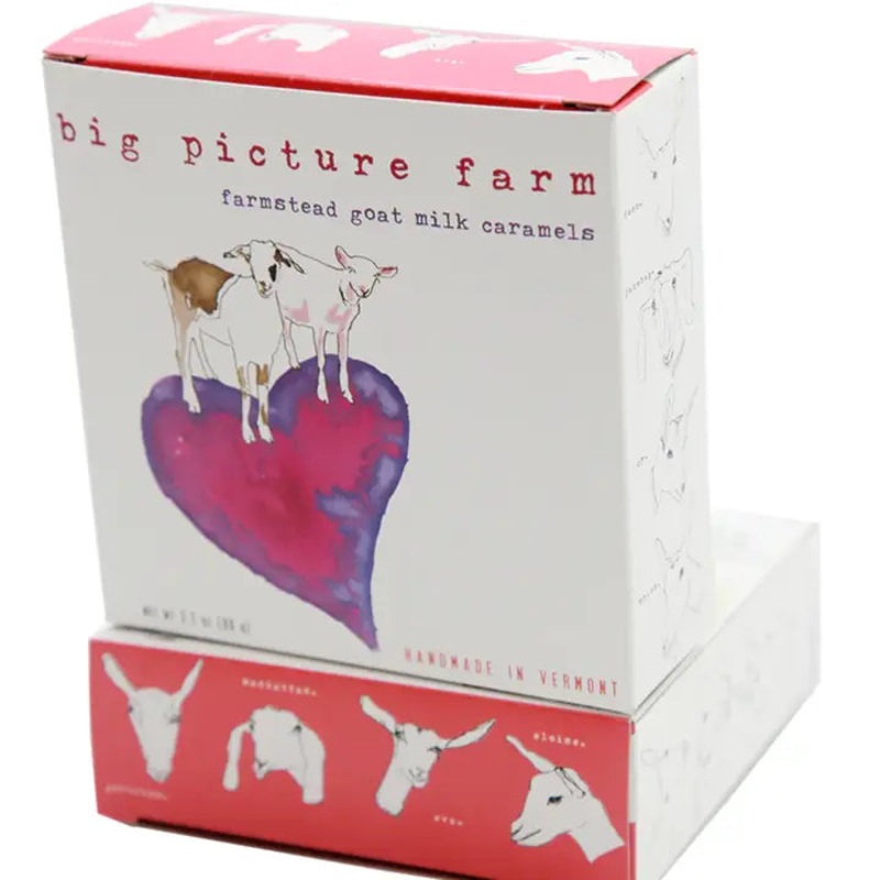 Heart Goat Milk Caramel Box (Valentine’s Day)
