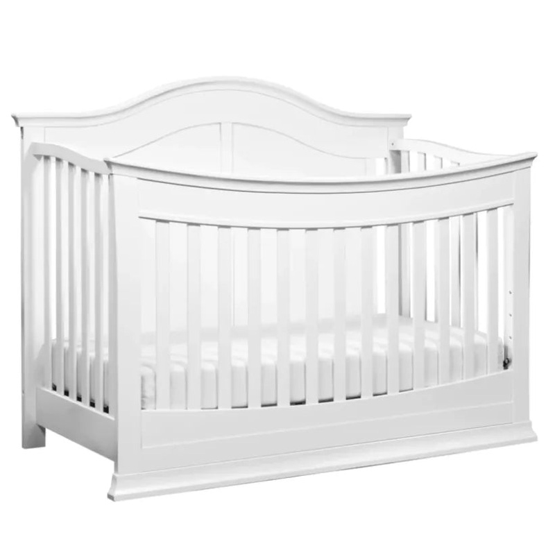 Meadow 4-in-1 Convertible Crib – White