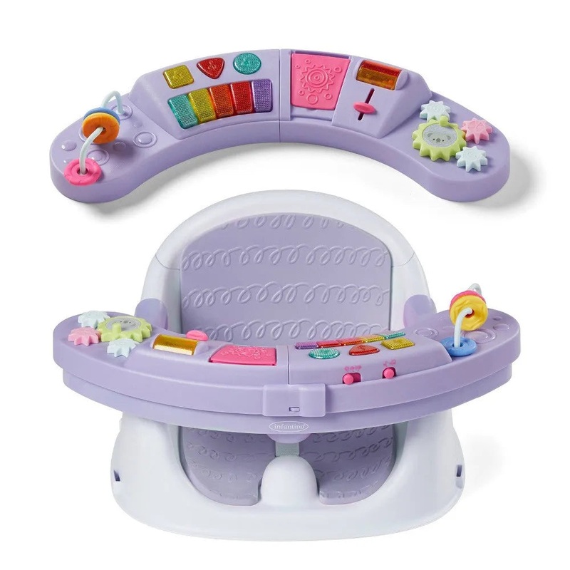 Music & Lights 3-in-1 Discovery Seat & Booster – Lavender (See Description)