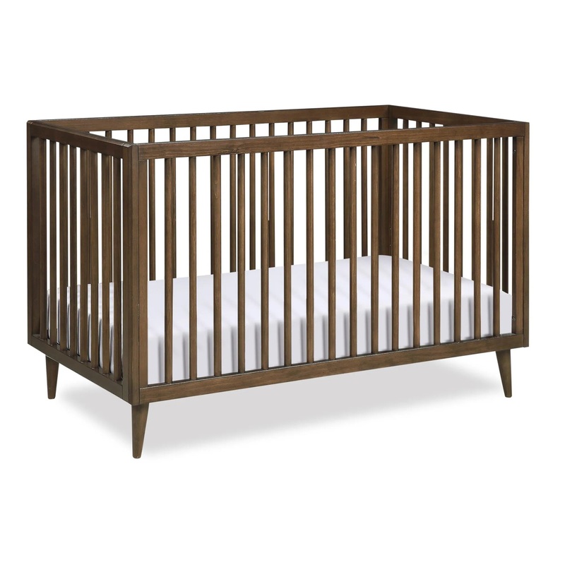 Novogratz Harper 3-in-1 Crib – Walnut