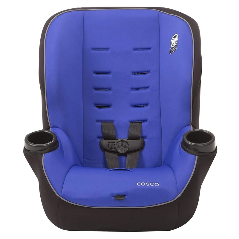 Onlook 2-in-1 Lightweight Convertible Car Seat – Vibrant Blue (See Description)