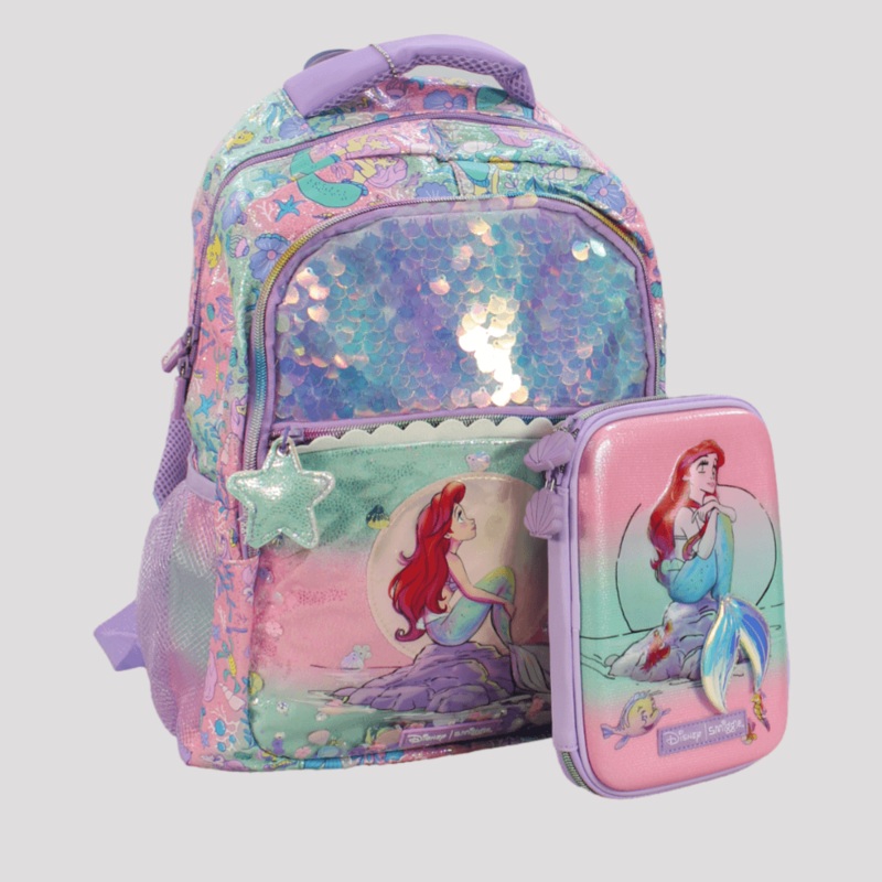 The Little Mermaid Backpack + Pencil Case