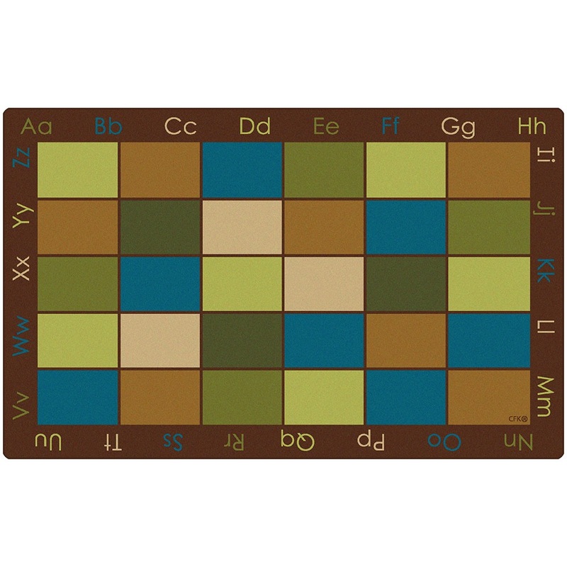 Colorful Places Nature Colors Seating Rug (6′ x 9′ Rectangle)