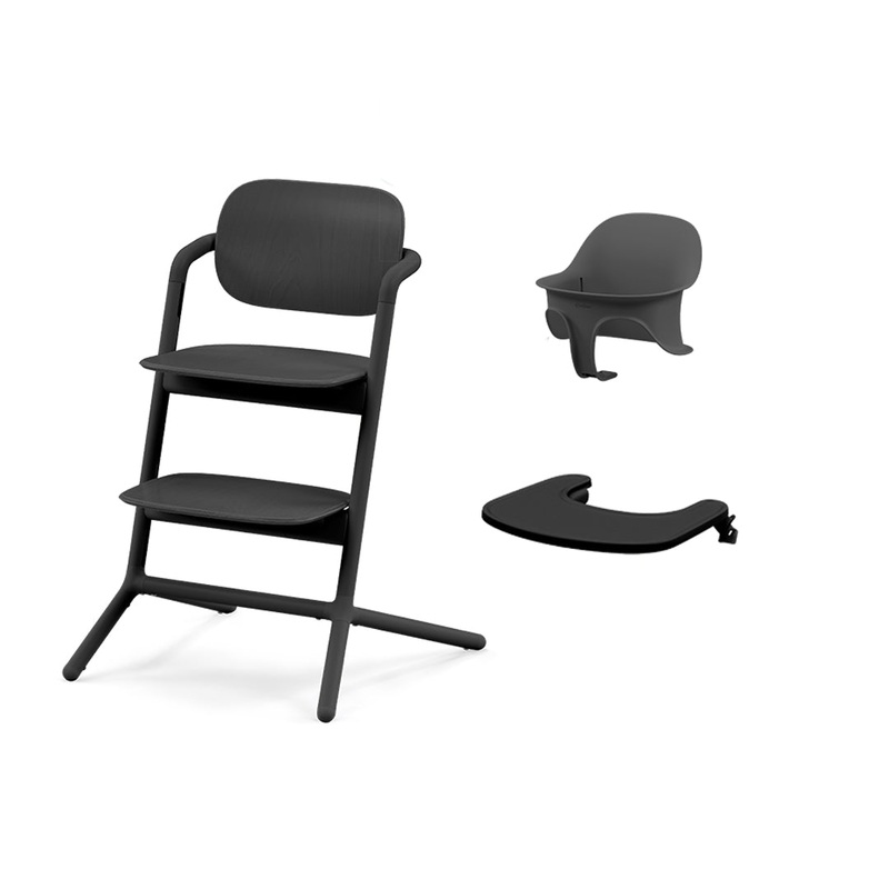 CYBEX LEMO 3-in-1 Highchair Set – Stunning Black