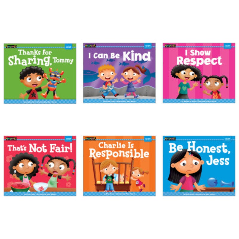 MySELF Readers: I Get Along with Others, Small Book 6-pack, English