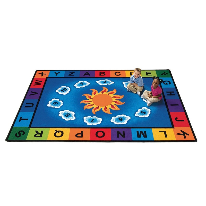 Sunny Day Learn & Play Rug (4’5″ x 5’10” Rectangle)