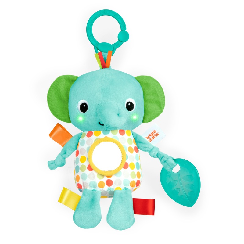 Bright Starts Huggin Lights Musical Light Up Toy – Elephant