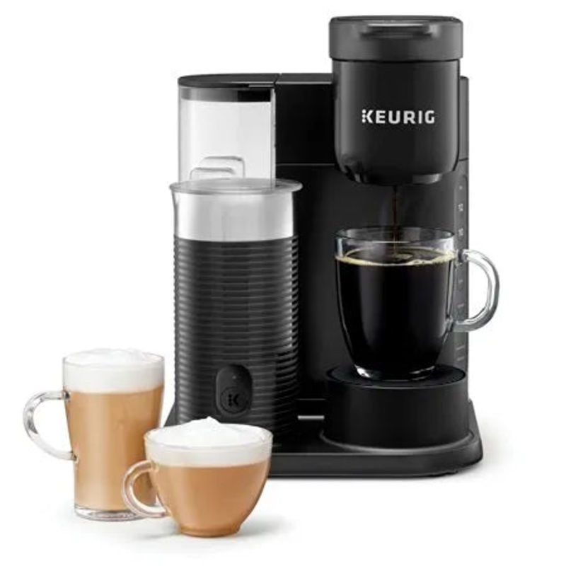 K-Caf Essentials Single Serve K-Cup Pod Coffee Maker – Black
